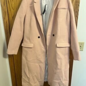 Banana Republic Blush Pink Women's Blazer Coat